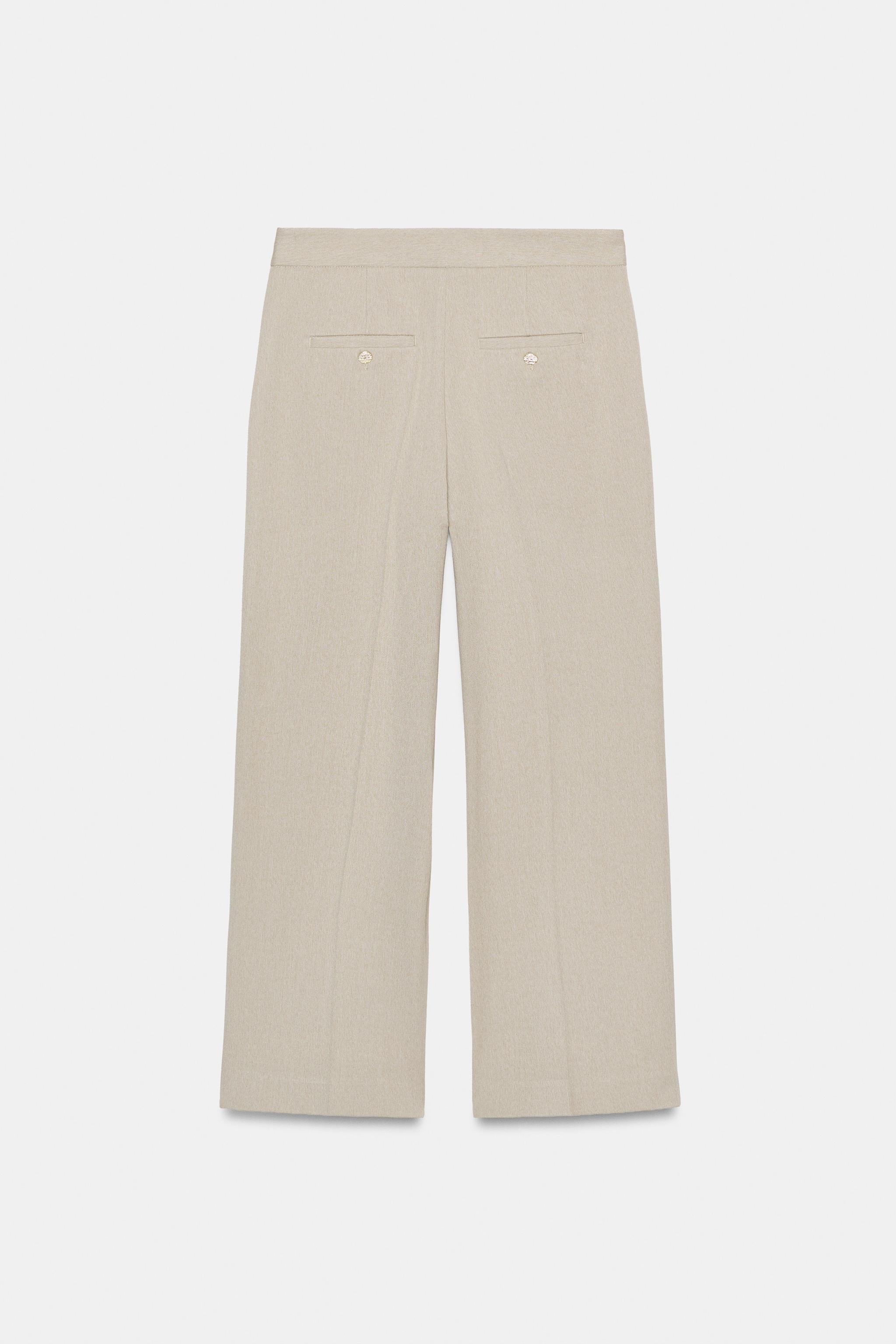 CULOTTES WITH SEAM - Stone | ZARA United States