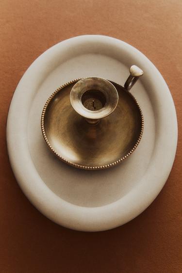 GOLDEN CANDLESTICK - Golden by Zara