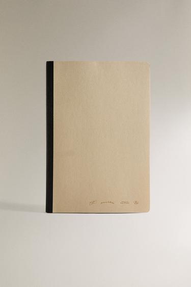 CUADERNO LISO A4 - Crudo de Zara