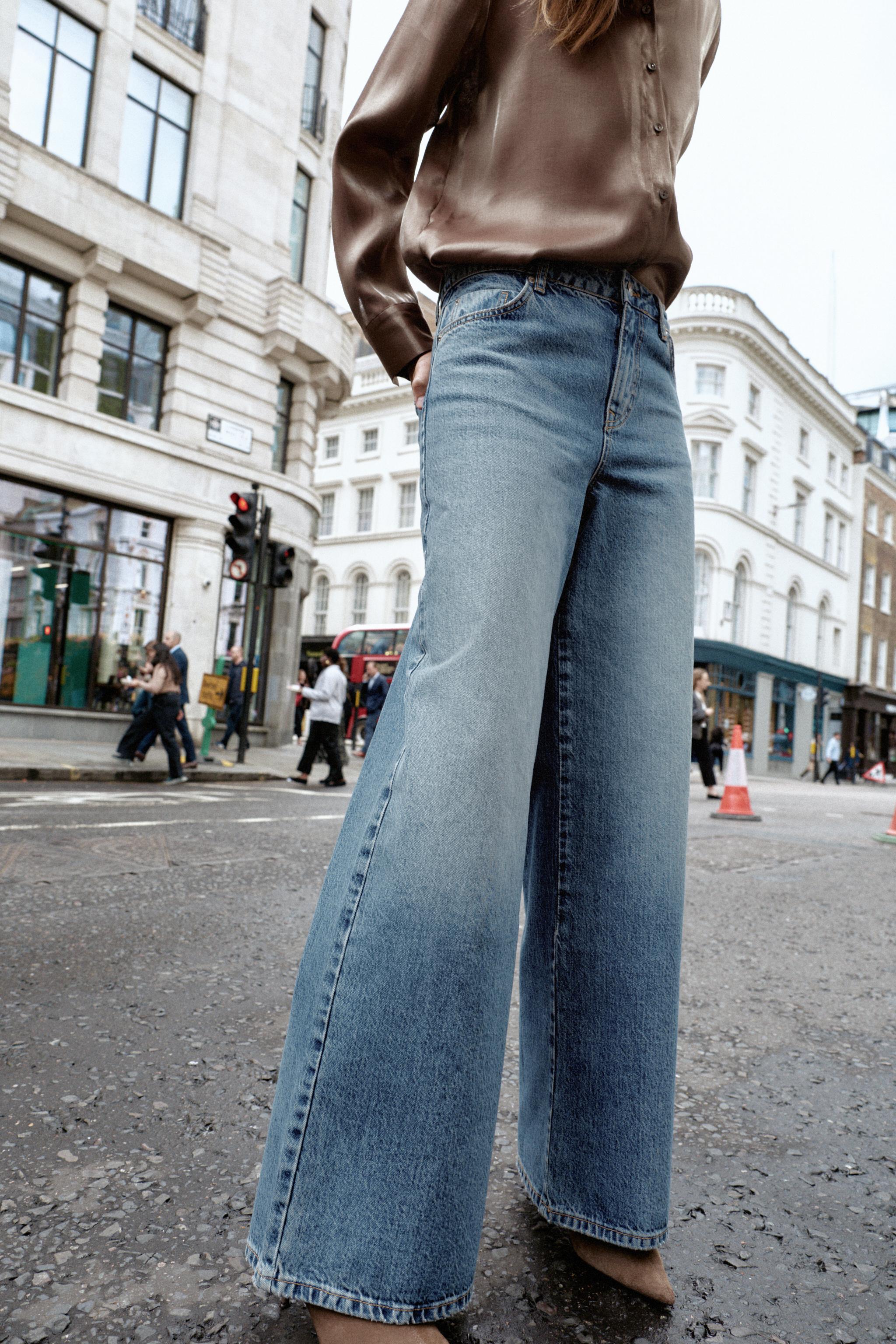 ZARA ハイウエストクラッシュデニム スリムレッグ m56590391387_1.jpg?1725017152