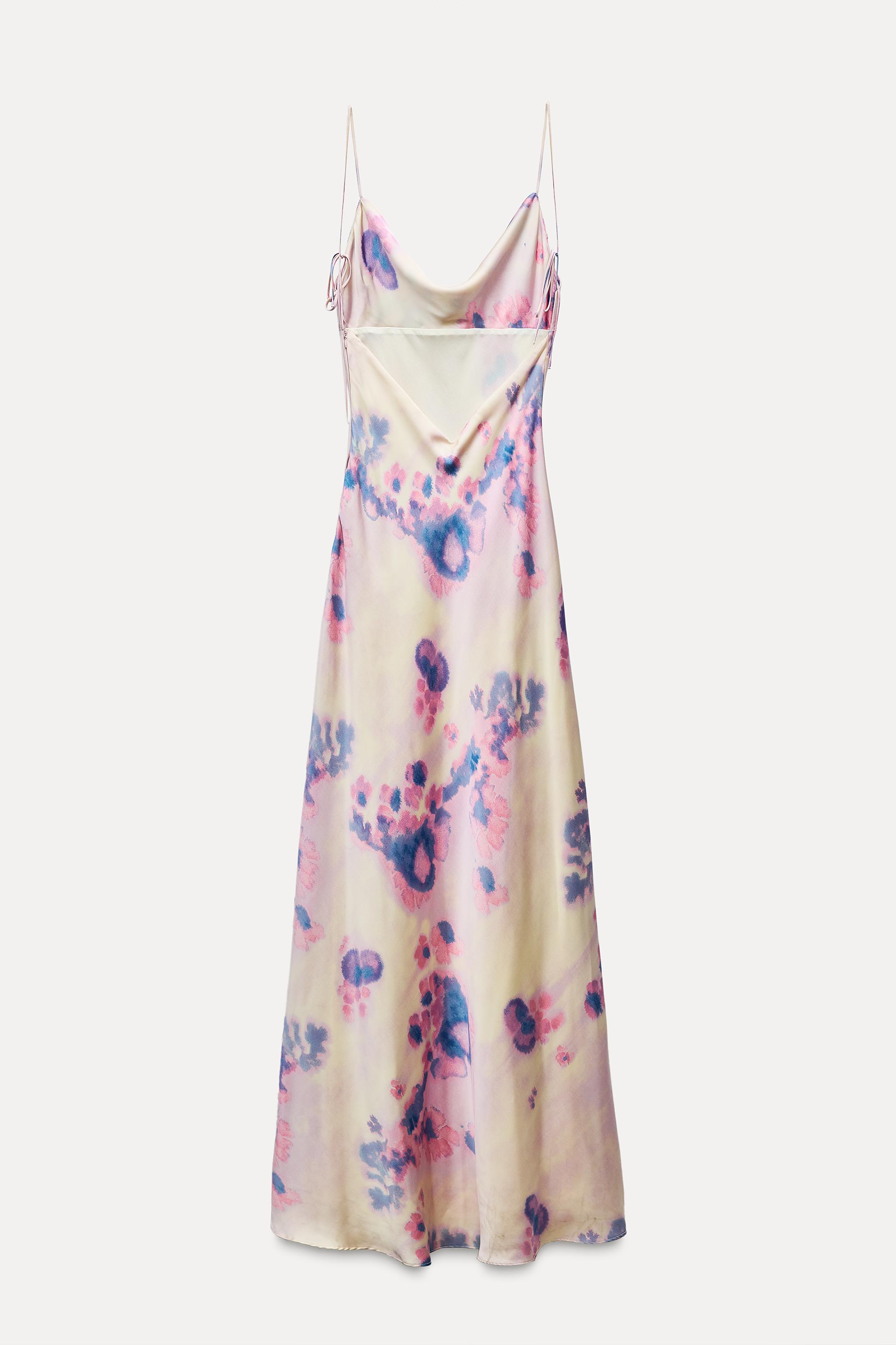 ZARA EMBROIDERED MINI DRESS LIMITED EDITION hotsell MAUVE