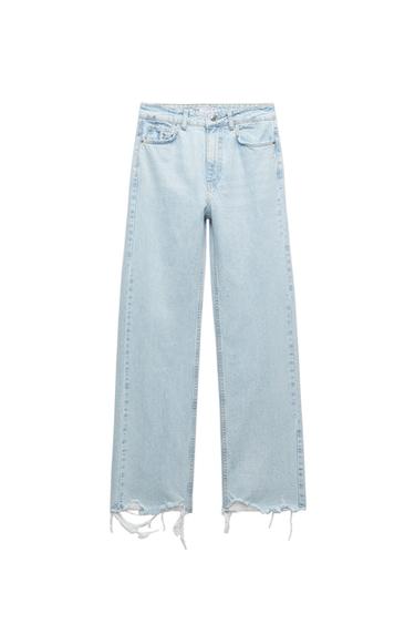 Z1975 STRAIGHT-FIT HIGH-WAIST FULL LENGTH JEANS