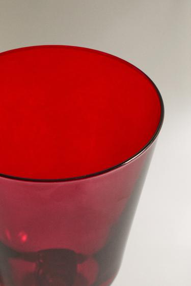 VERRE À PIED NOËL - Rouge de Zara - Image 2
