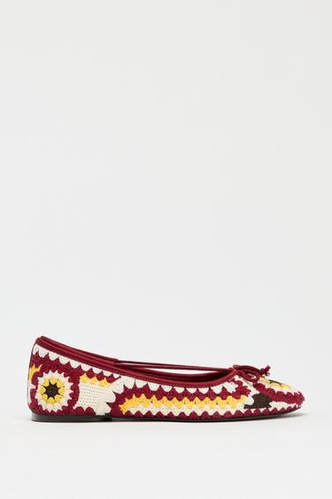 BALLARINA BRODATS - Multicolor de Zara