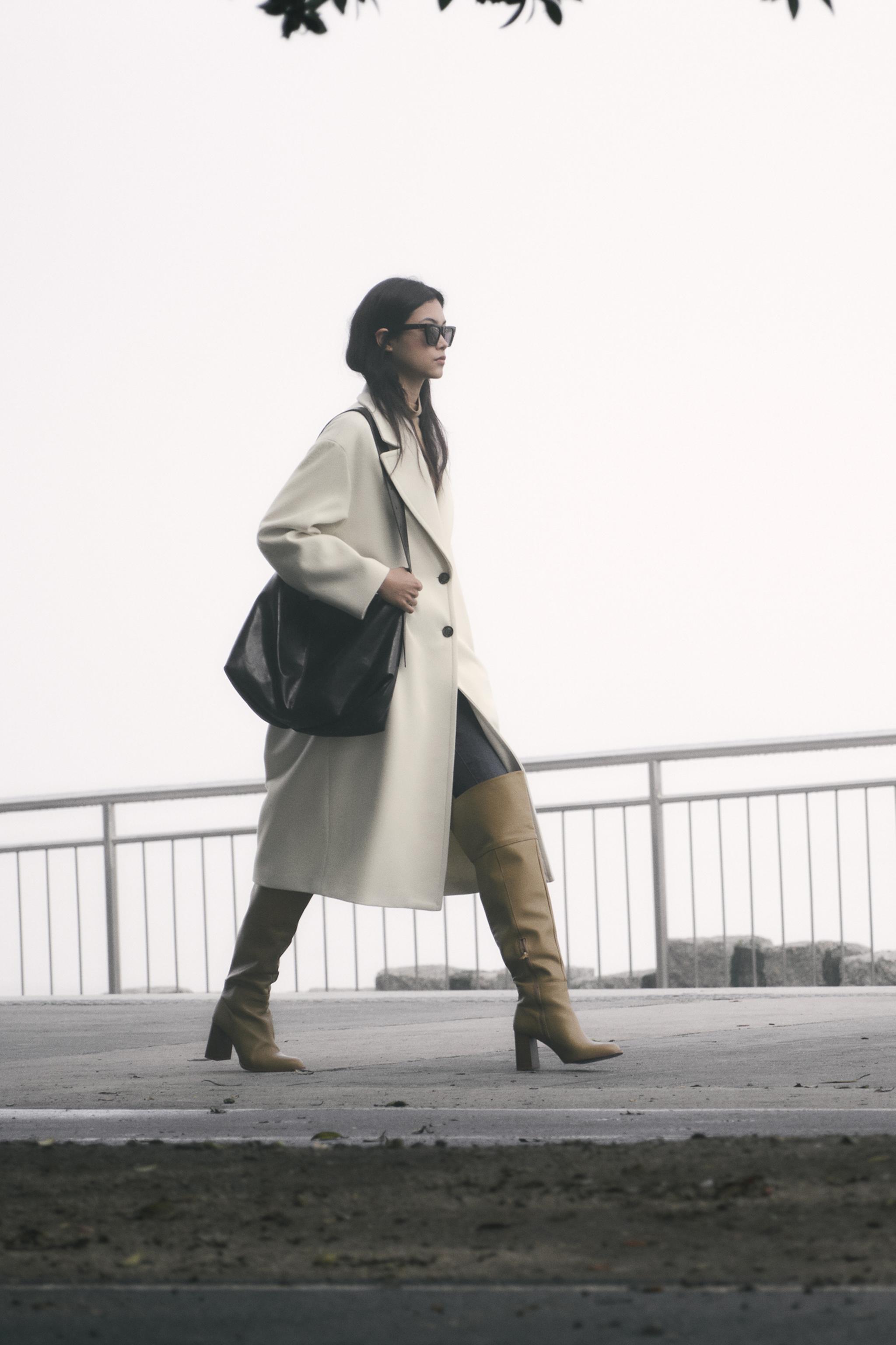 ソフトロングコート - エクリュ | ZARA Japan / 日本
