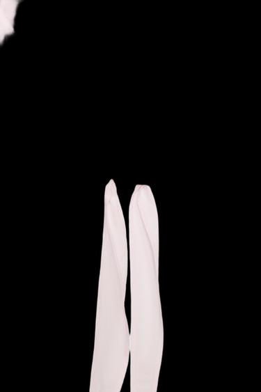 OVERSIZE-HEMD MIT SCHNÜRUNG - verwaschenes Rosa von Zara