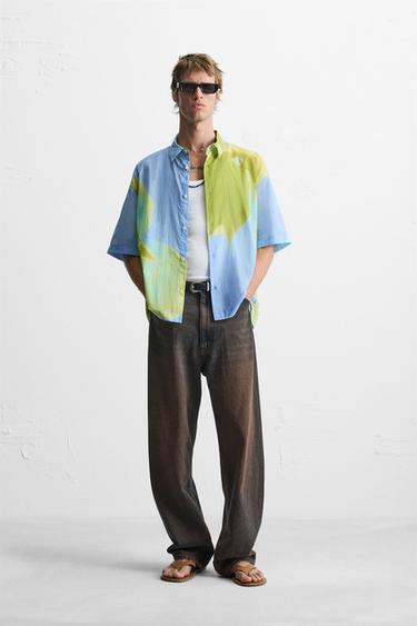 CAMICIA STAMPA ASTRATTA - Multicolore di Zara