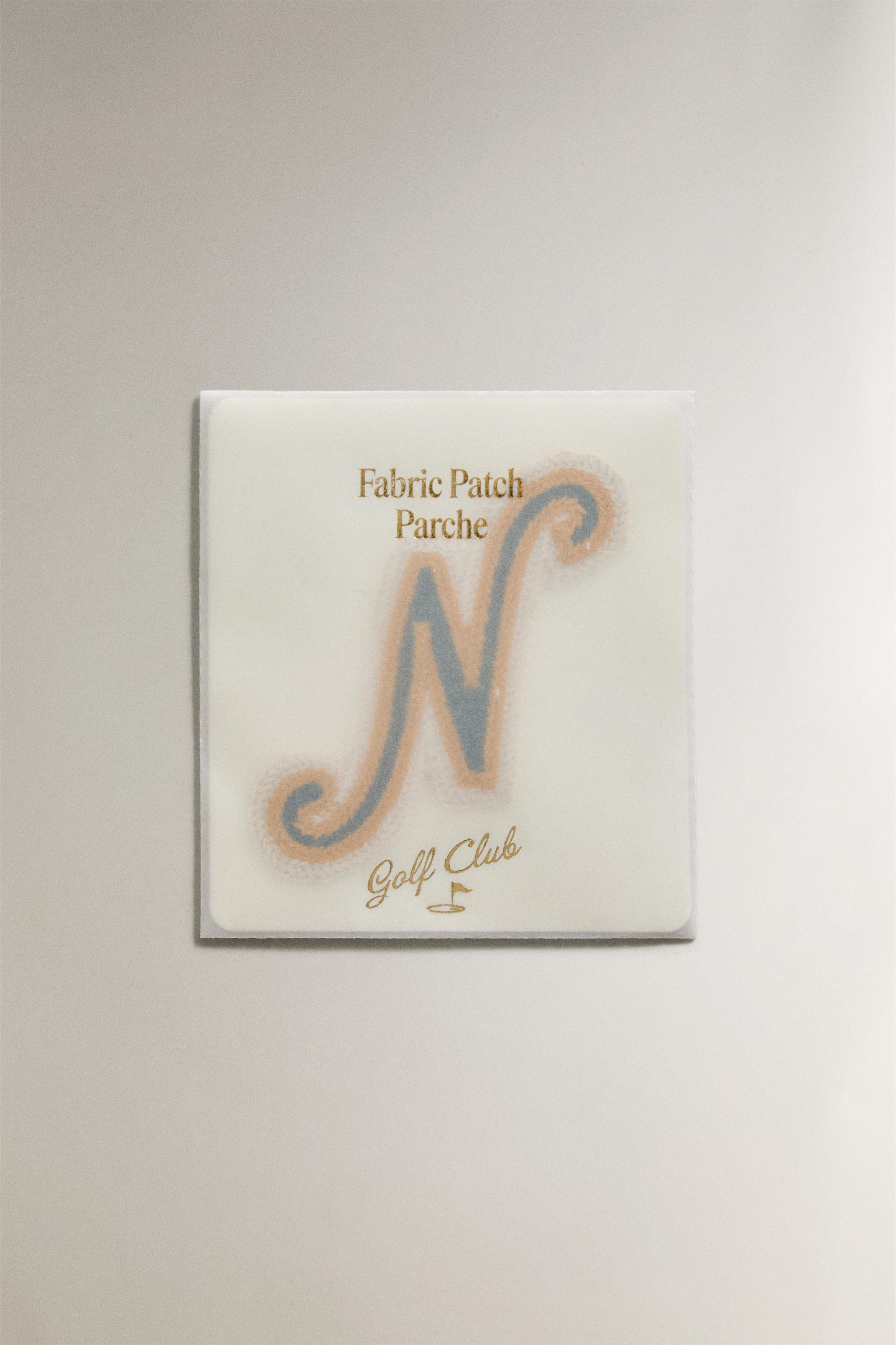 ÉCUSSON COTON LETTRE N