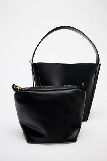 BUCKET BAG - Black by Zara - Image 4
