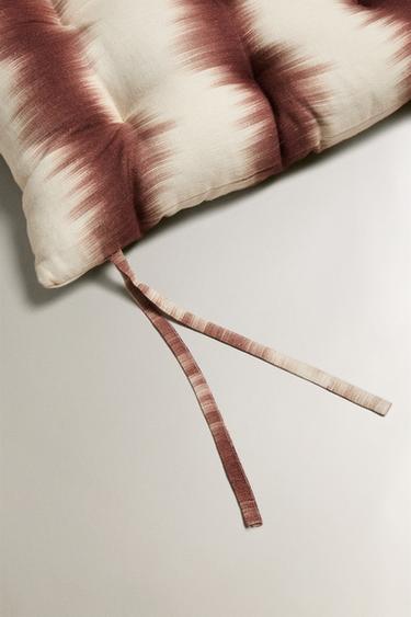 COUSSIN CHAISE LIN DÉGRADÉ X COLLAGERIE - Beige-marron de Zara - Image 3