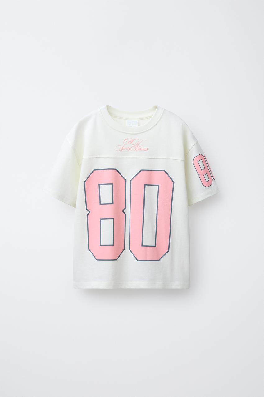 NUMBER PRINT T-SHIRT