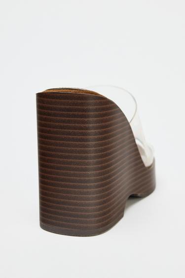 COMPENSÉES VINYLE - Marron de Zara - Image 6