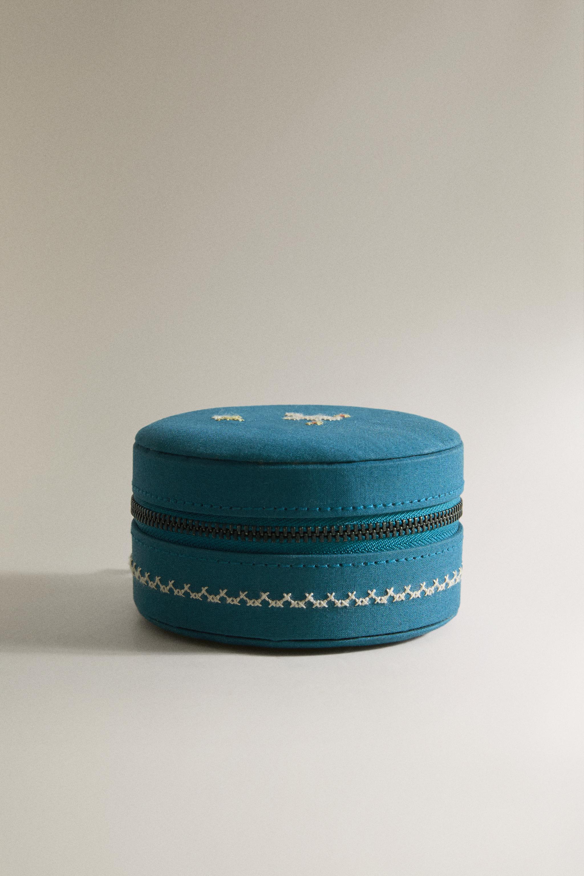 KIDS' BUNNY JEWELRY BOX — Blue