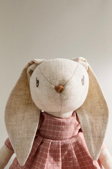 CHILDREN'S BUNNY SOFT TOY - Multicoloured by Zara - Image 1