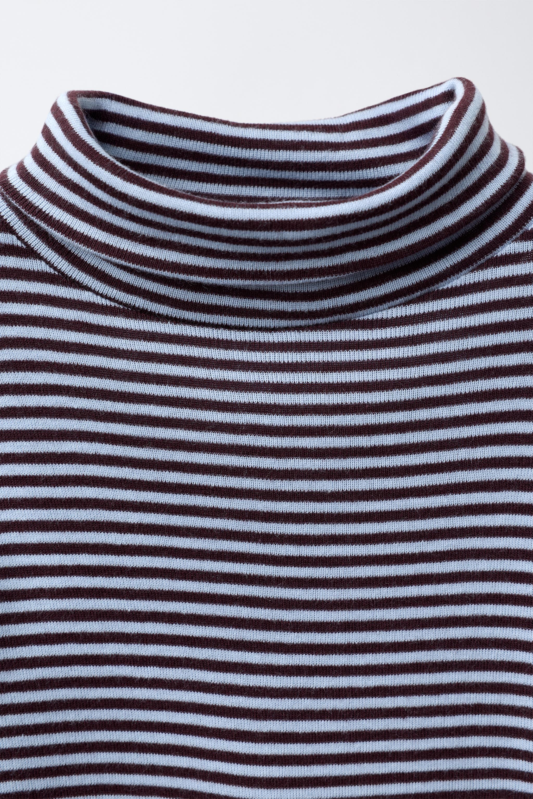STRIPED TURTLENECK BENSIMON ® X ZARA