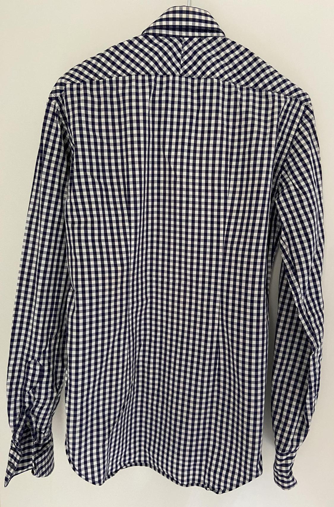 CHEMISE À CARREAUX BLEU/BLANC - Image 3
