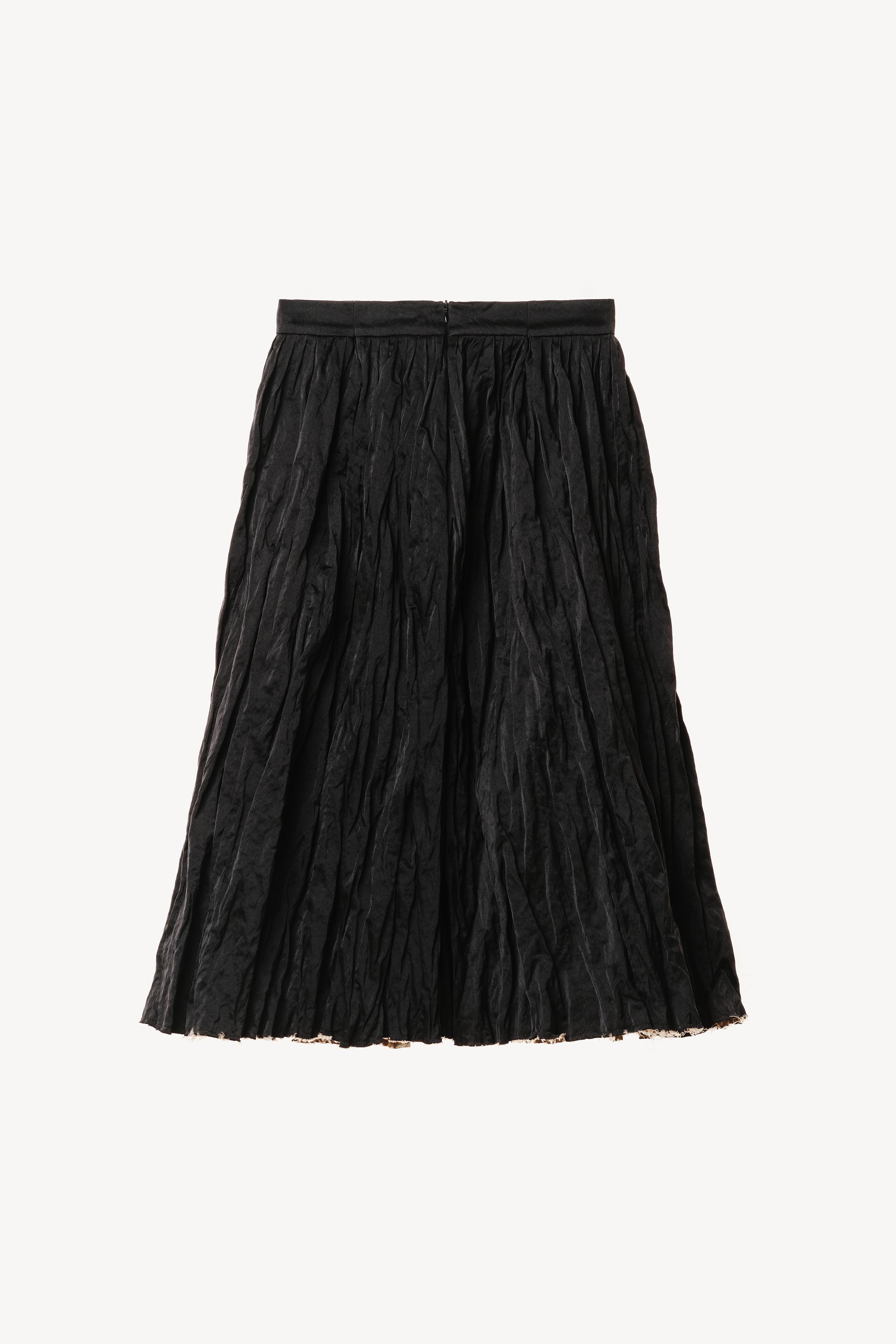 WRINKLED MIDI SKIRT WILLY CHAVARRIA X ZARA