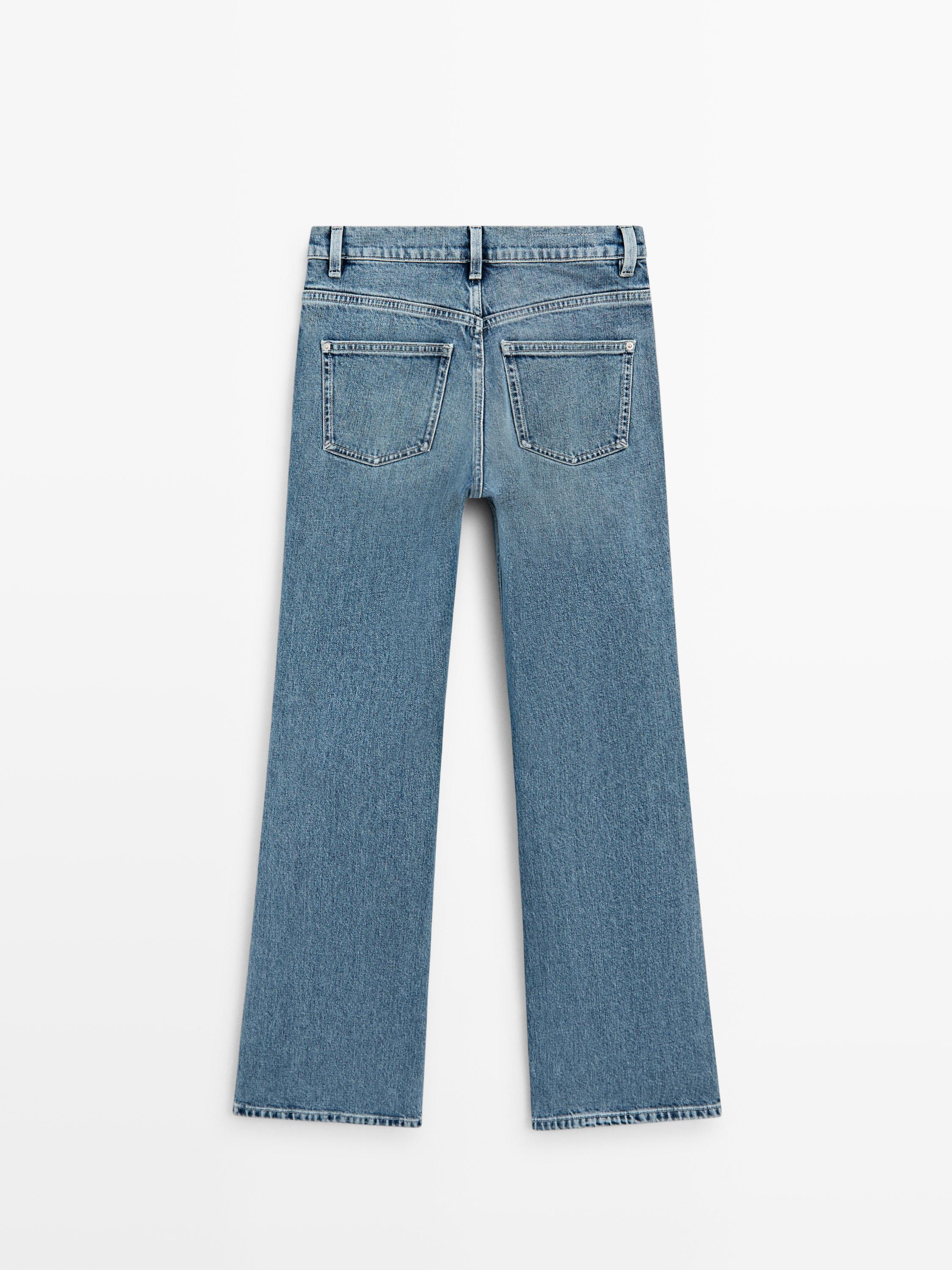 Jean bootcut taille haute