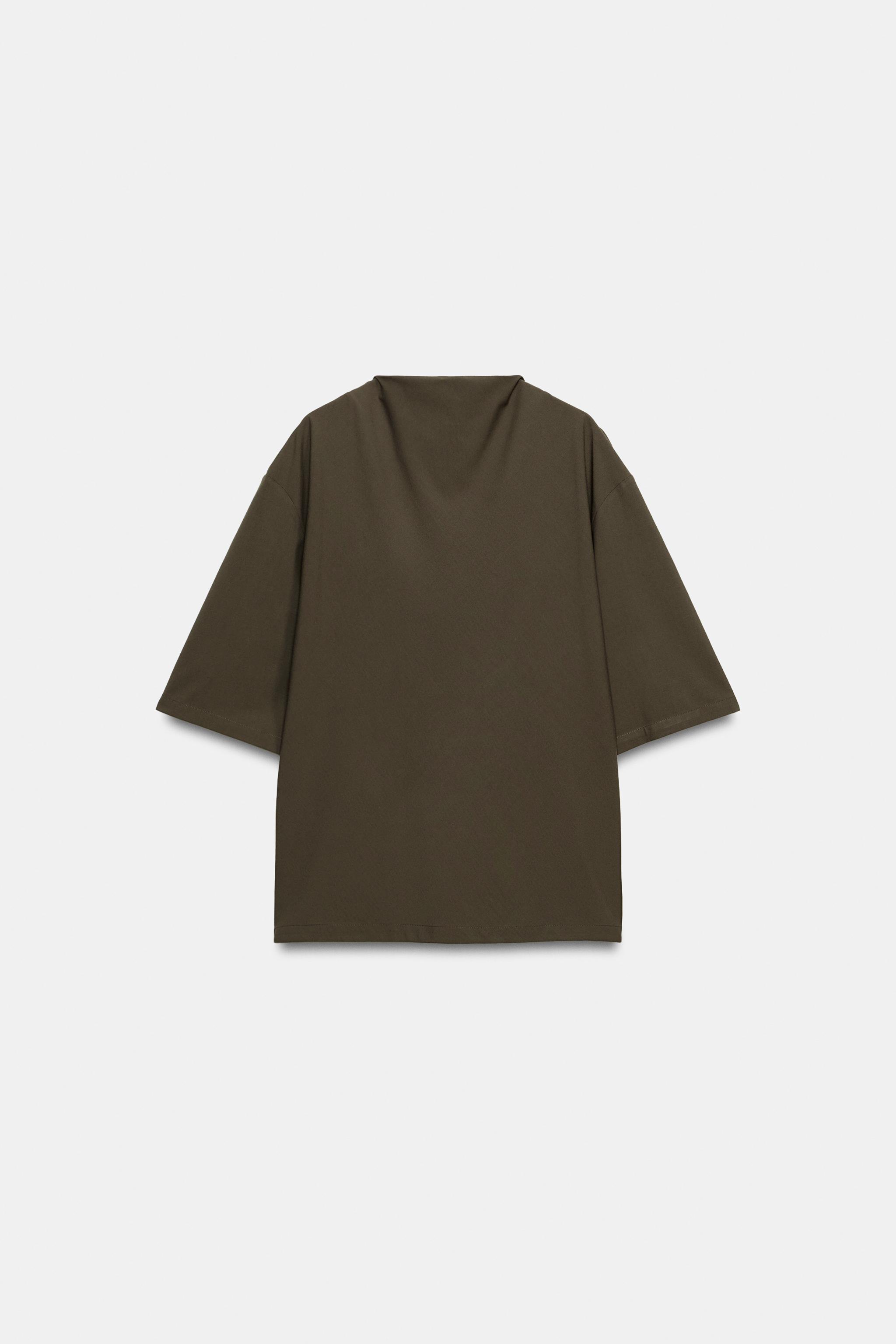 ZW COLLECTION FLOWY SHORT SLEEVE TOP