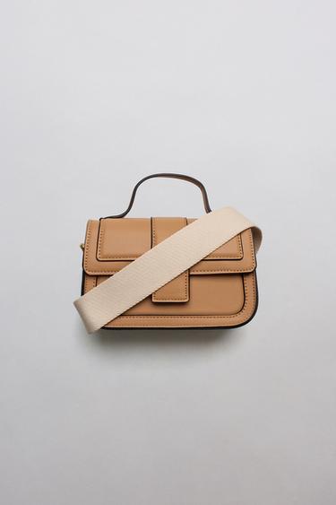 MINI CROSSBODY BAG - Brown by Zara