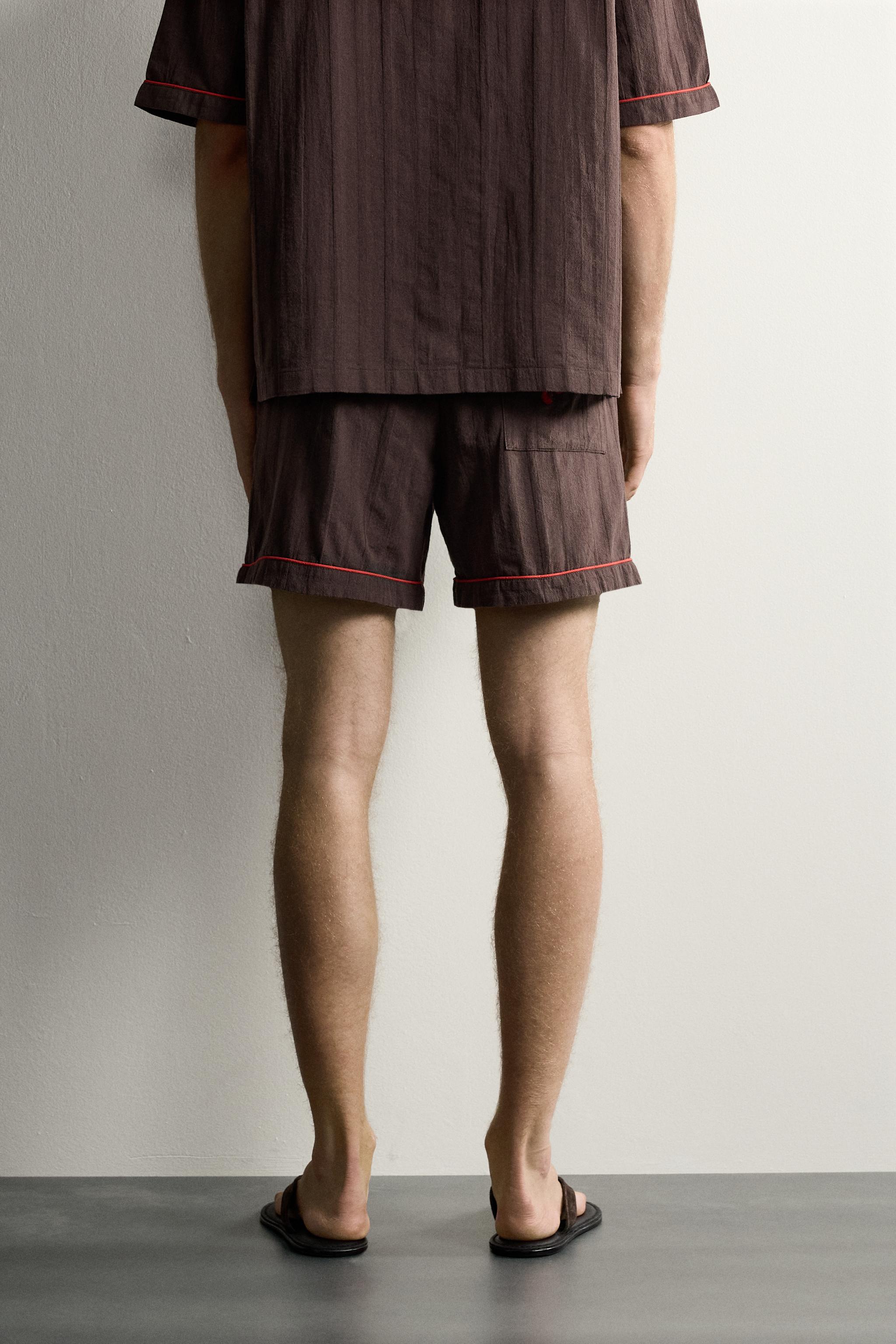TOMATO EMBROIDERY SHORTS
