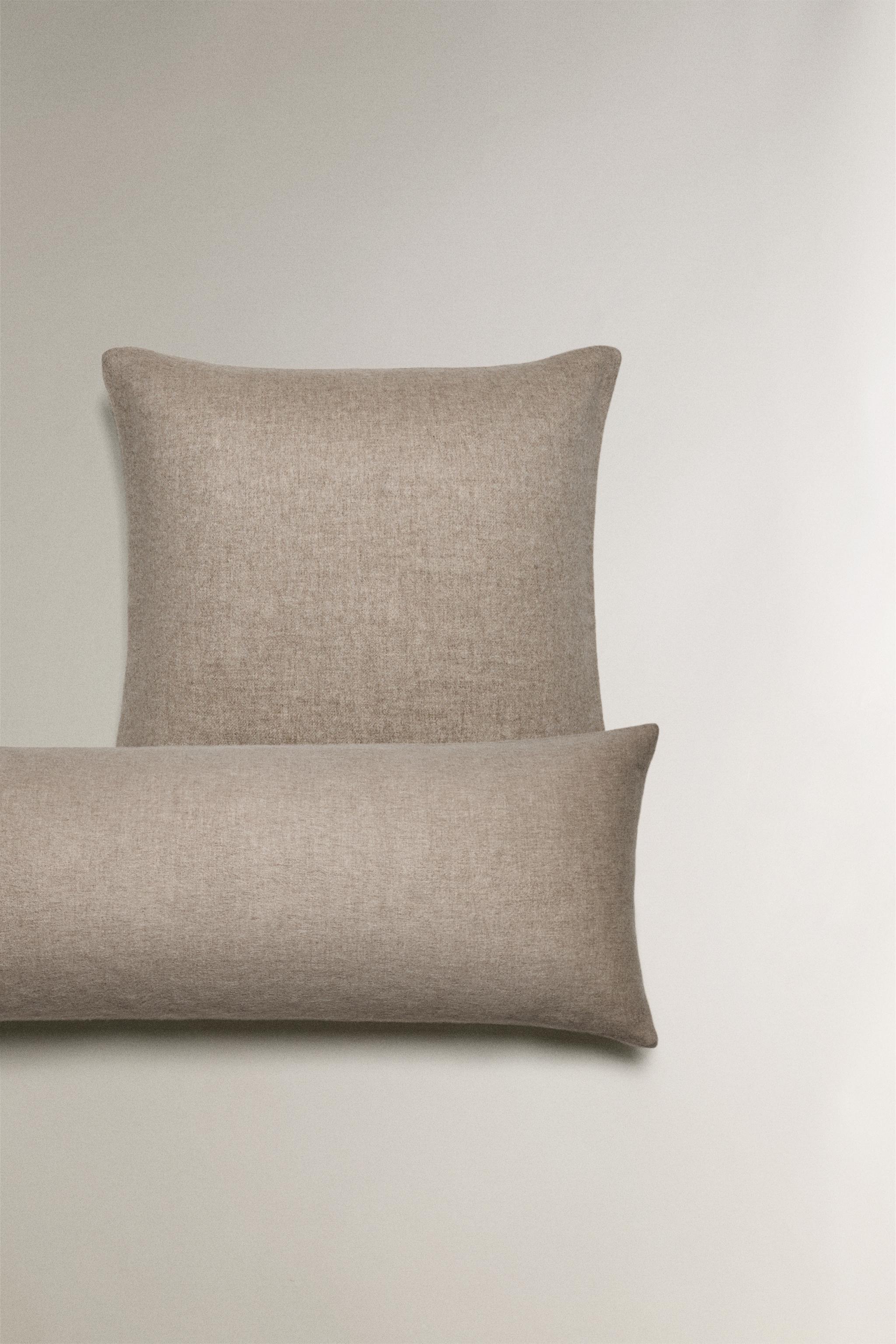 HOUSSE DE COUSSIN CACHEMIRE