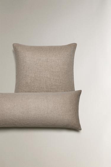 CASHMERE CUSHION COVER - Beige by Zara - Image 0