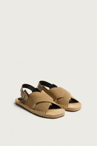 LTHR SNDLS - Beige by Zara