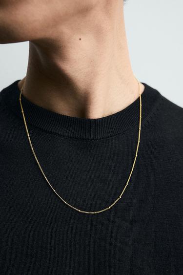 STAINLESS STEEL LINK CHAIN - Gold by Zara - Image 1