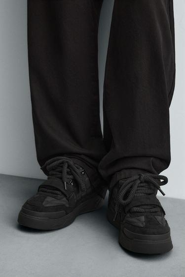 MONOCHROME CHUNKY TRAINERS - Black by Zara - Image 2