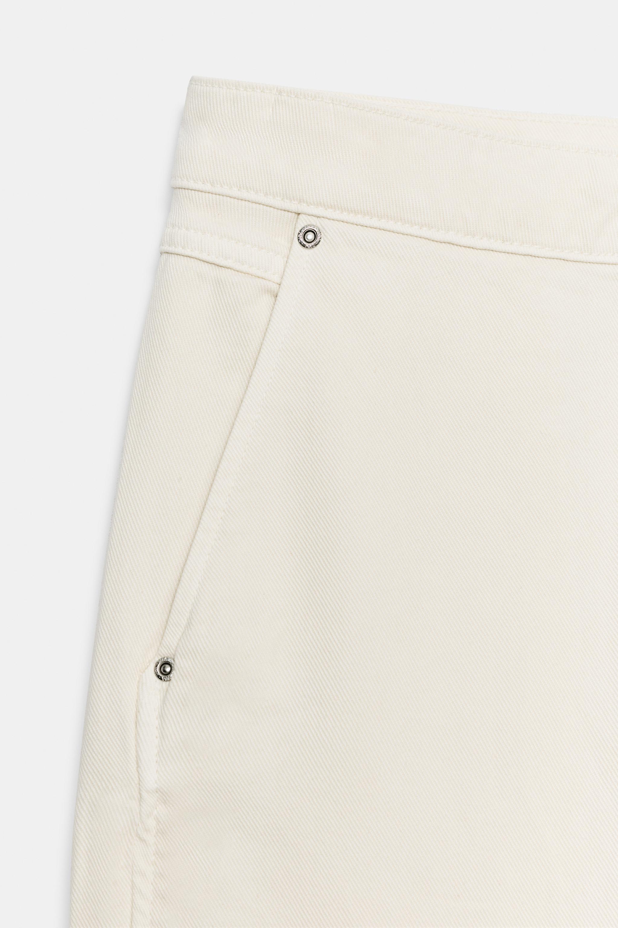 Женские джинсы Zara Z1975 LOOSE FIT CHINO JEANS — фото 9