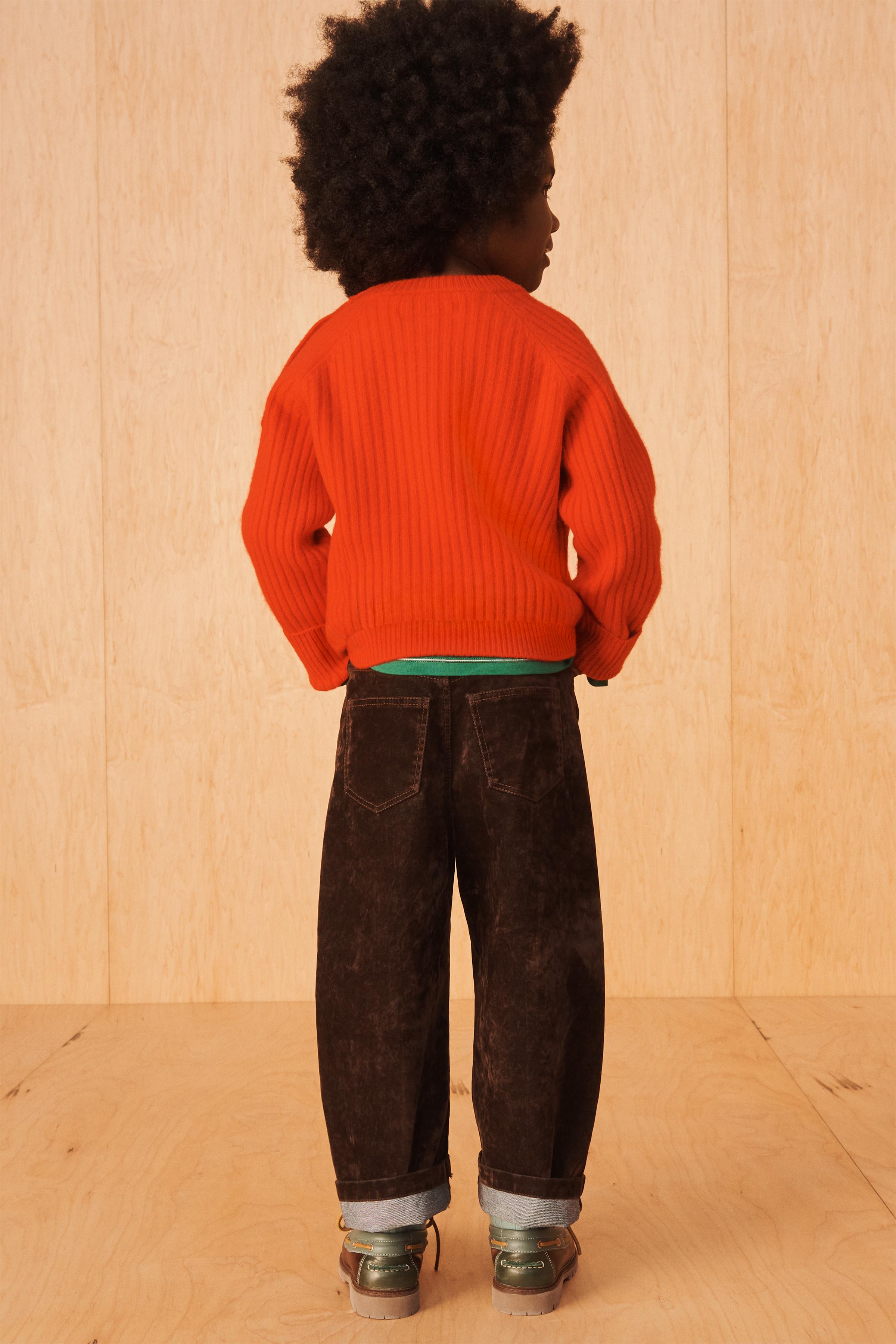 LIMITED EDITION WIDE-LEG VELVET PANTS