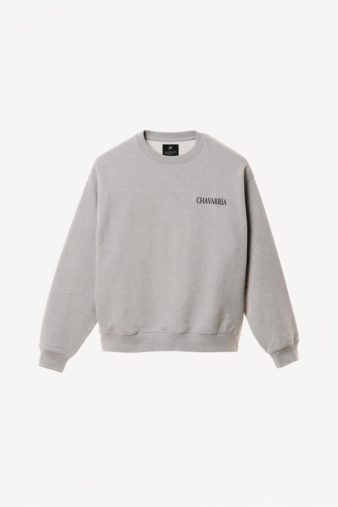 ZARA WILLY CHAVARRIA X ZARA EMBROIDERED CREWNECK SWEATSHIRT