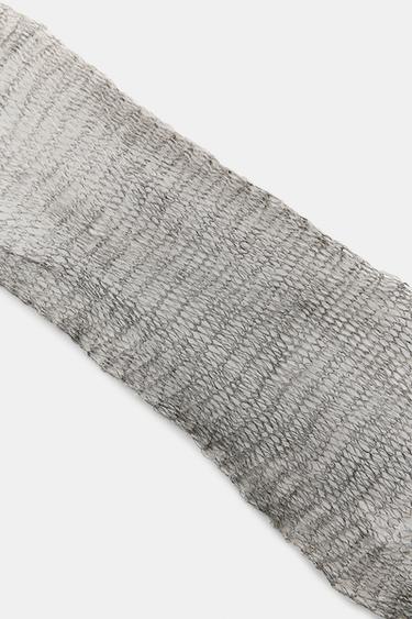 COLLIER RAS-DE-COU EN MAILLE MÉTALLIQUE - Argent de Zara - Image 5