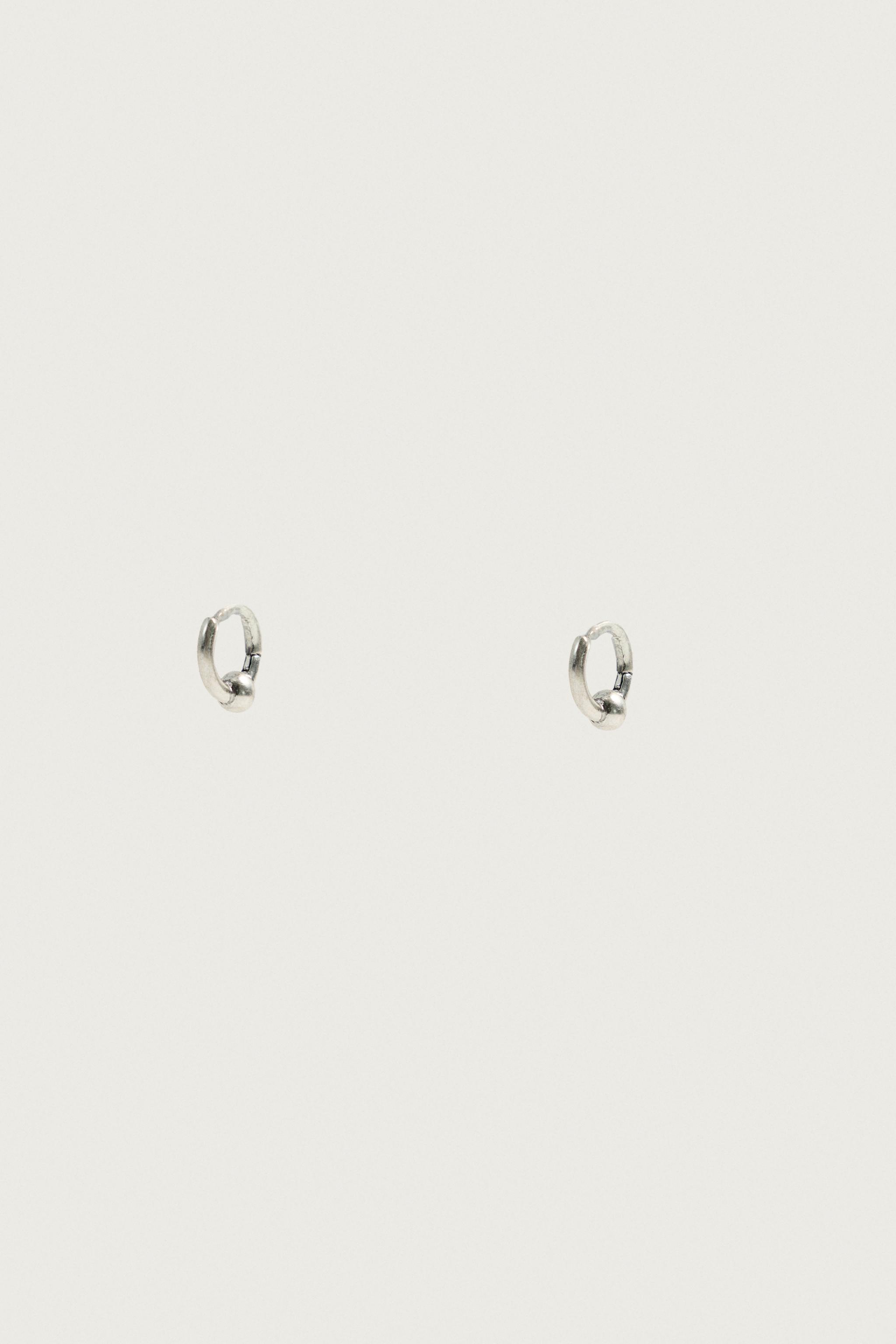 2-PACK COMBINATION EARRINGS — Silver (alternate view)