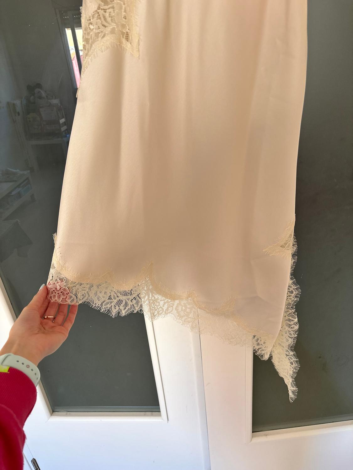 ASYMMETRIC LACE DRESS ZW COLLECTION - Image 3