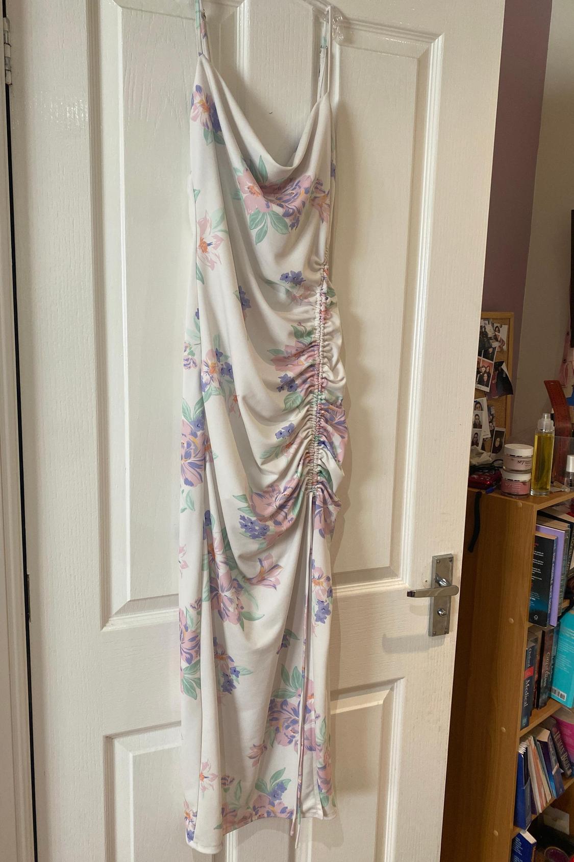 PRINTED MIDI DRESS - Image 2