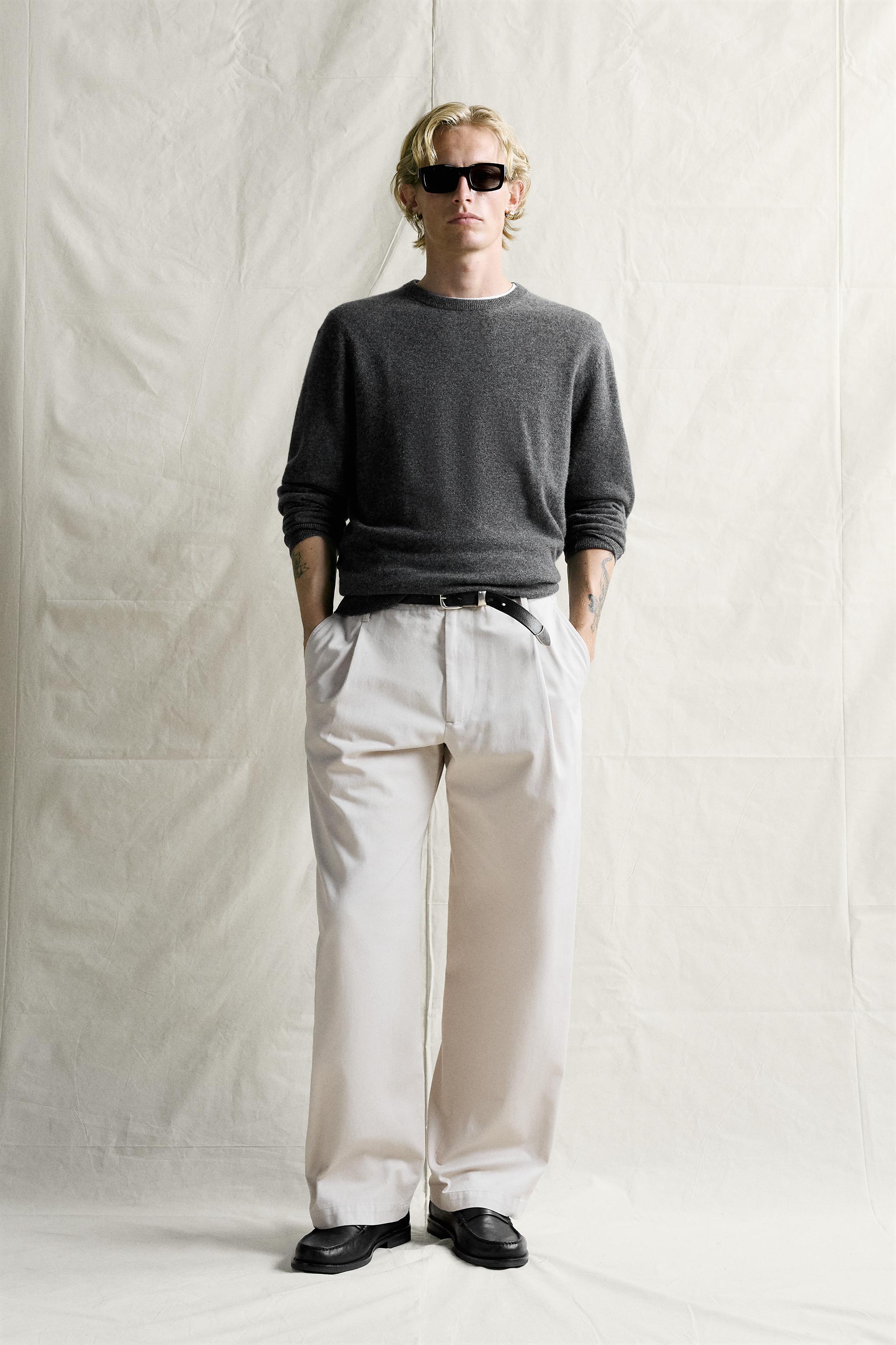 Zara REGULAR FIT %100 KAŞMİR KAZAK