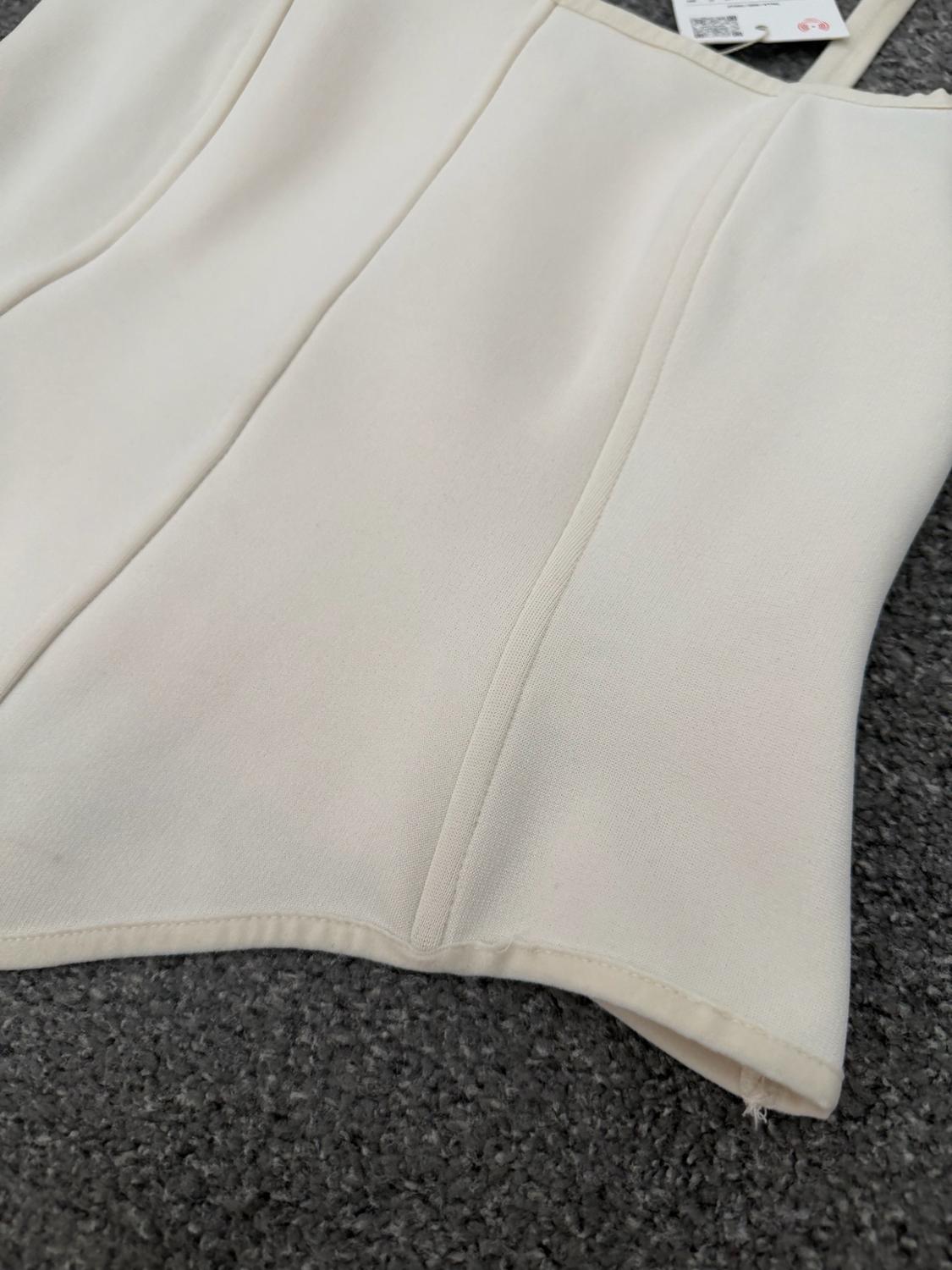 STRETCH CORSETRY-INSPIRED TOP - Image 3