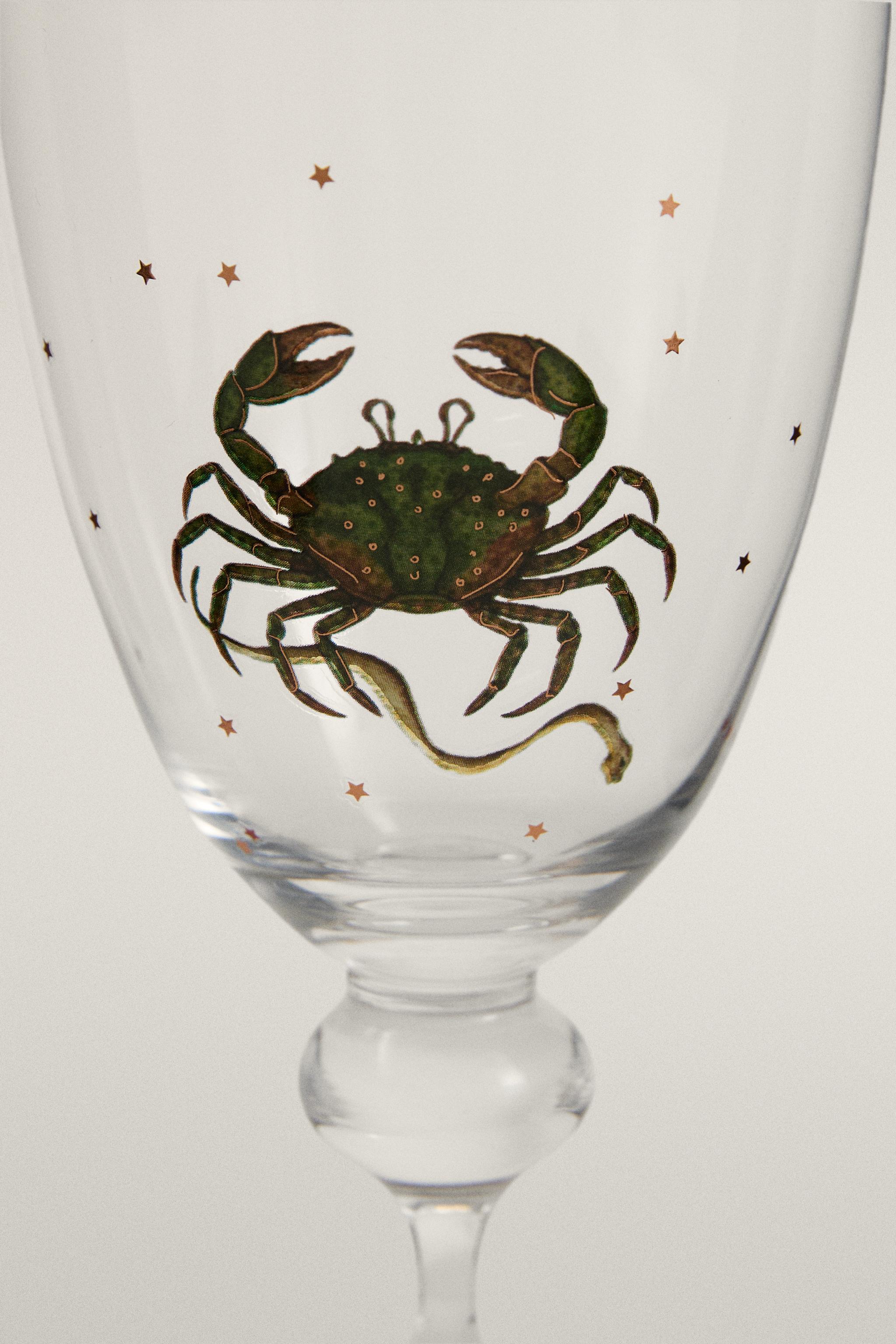 CANCER ZODIAC GLASS | MARISA BERENSON