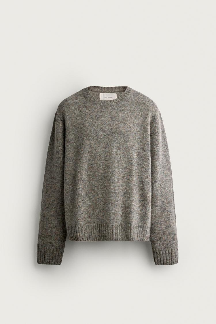 100% WOOL REGULAR FIT JUMPER
