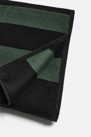 STRIPED BEACH TOWEL - Blue green by Zara - Image 2