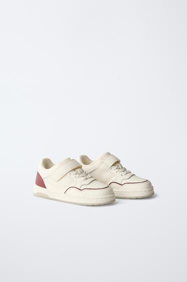 Zara 拼接運動鞋 - 白色