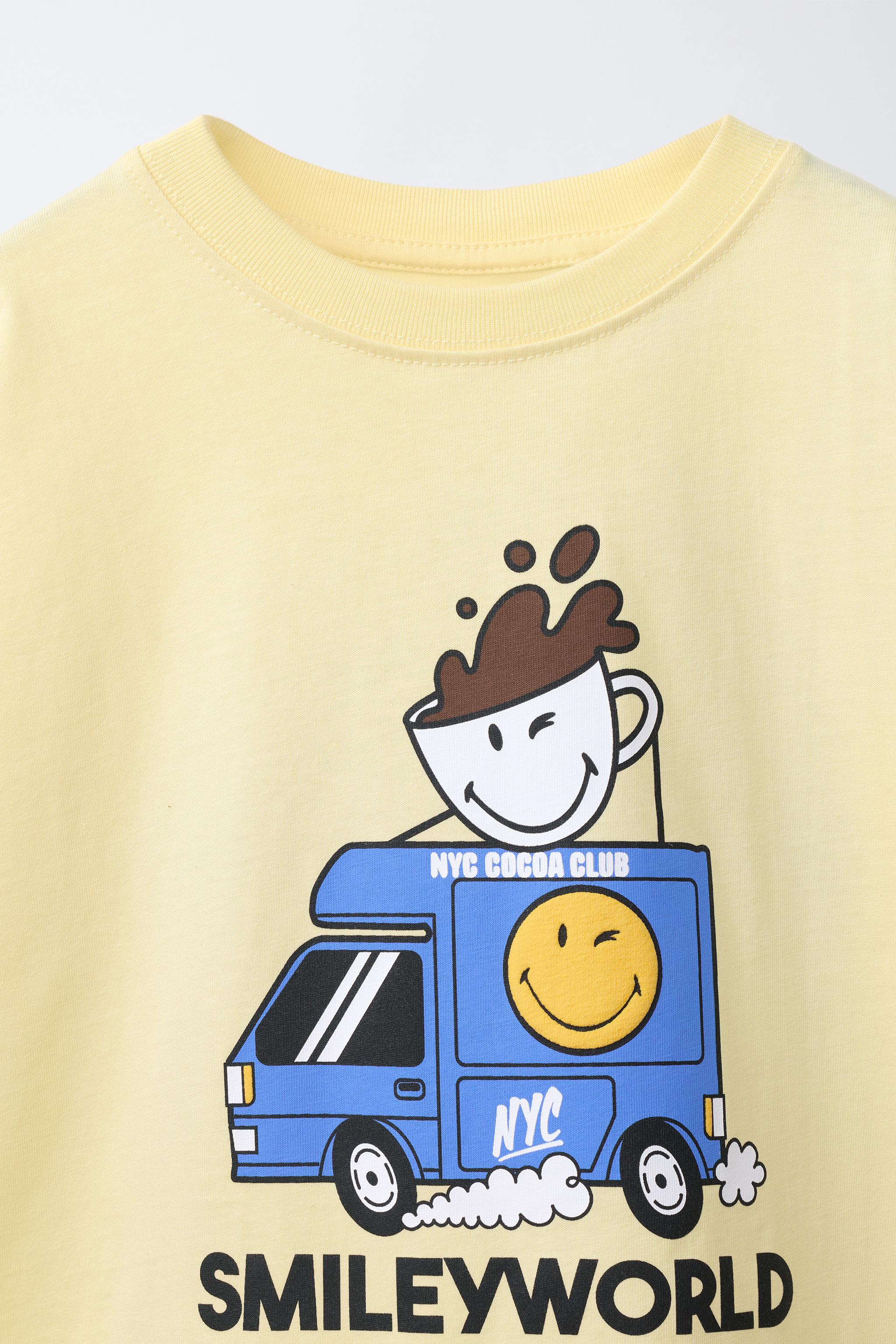 Детские футболки Zara SMILEYWORLD ® T-SHIRT — фото 4