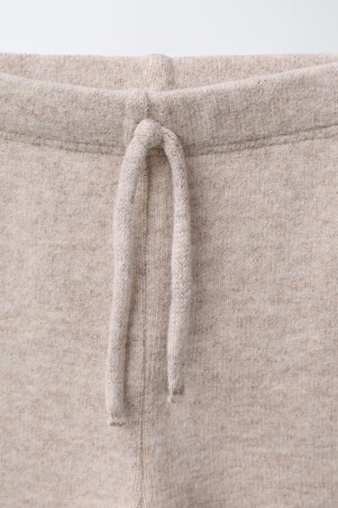 SOFT-TOUCH FLARED LEGGINGS - Sand / Marl by Zara - Image 2