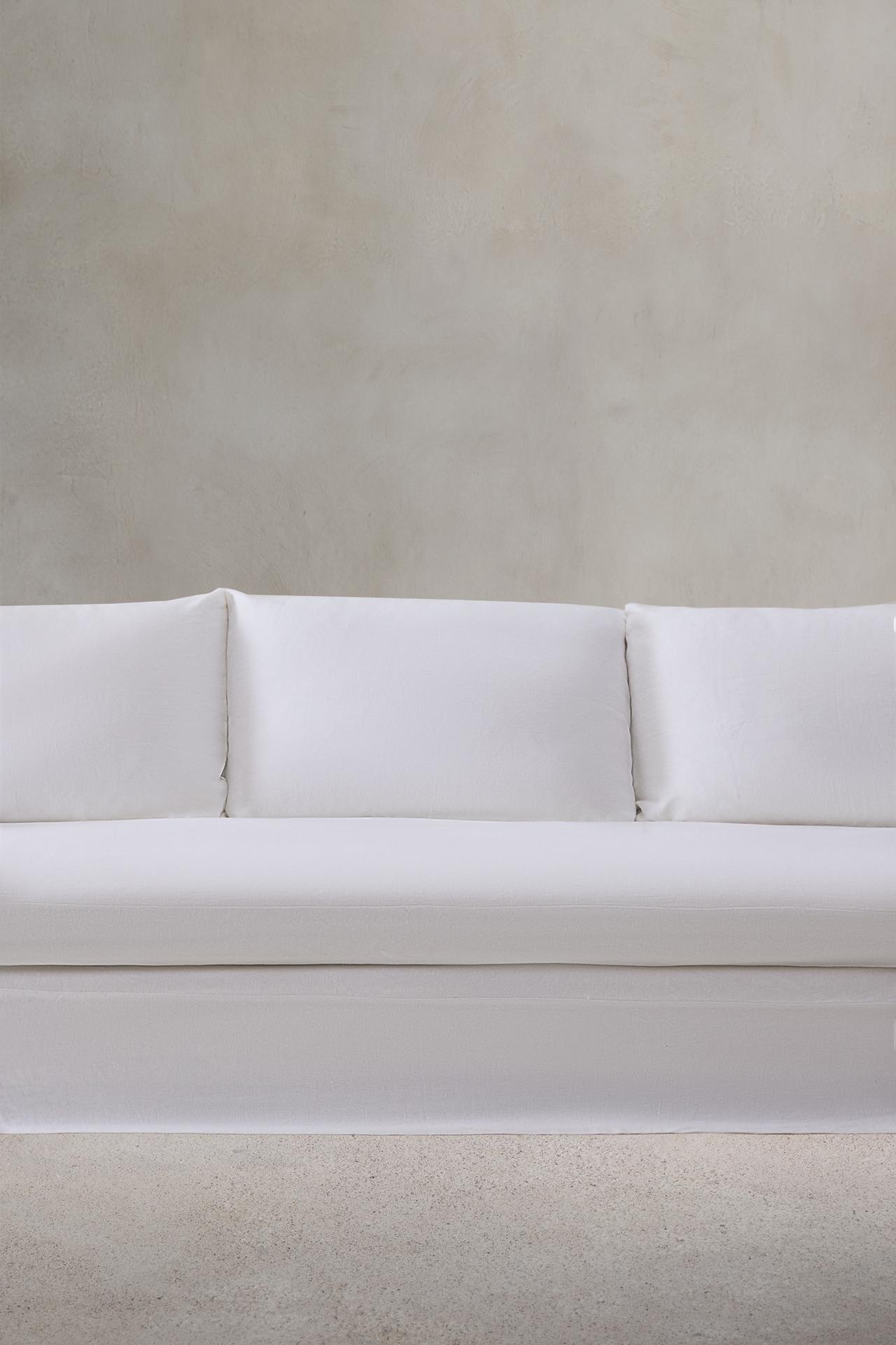 SOFA 01 LINEN COVER — Ecru