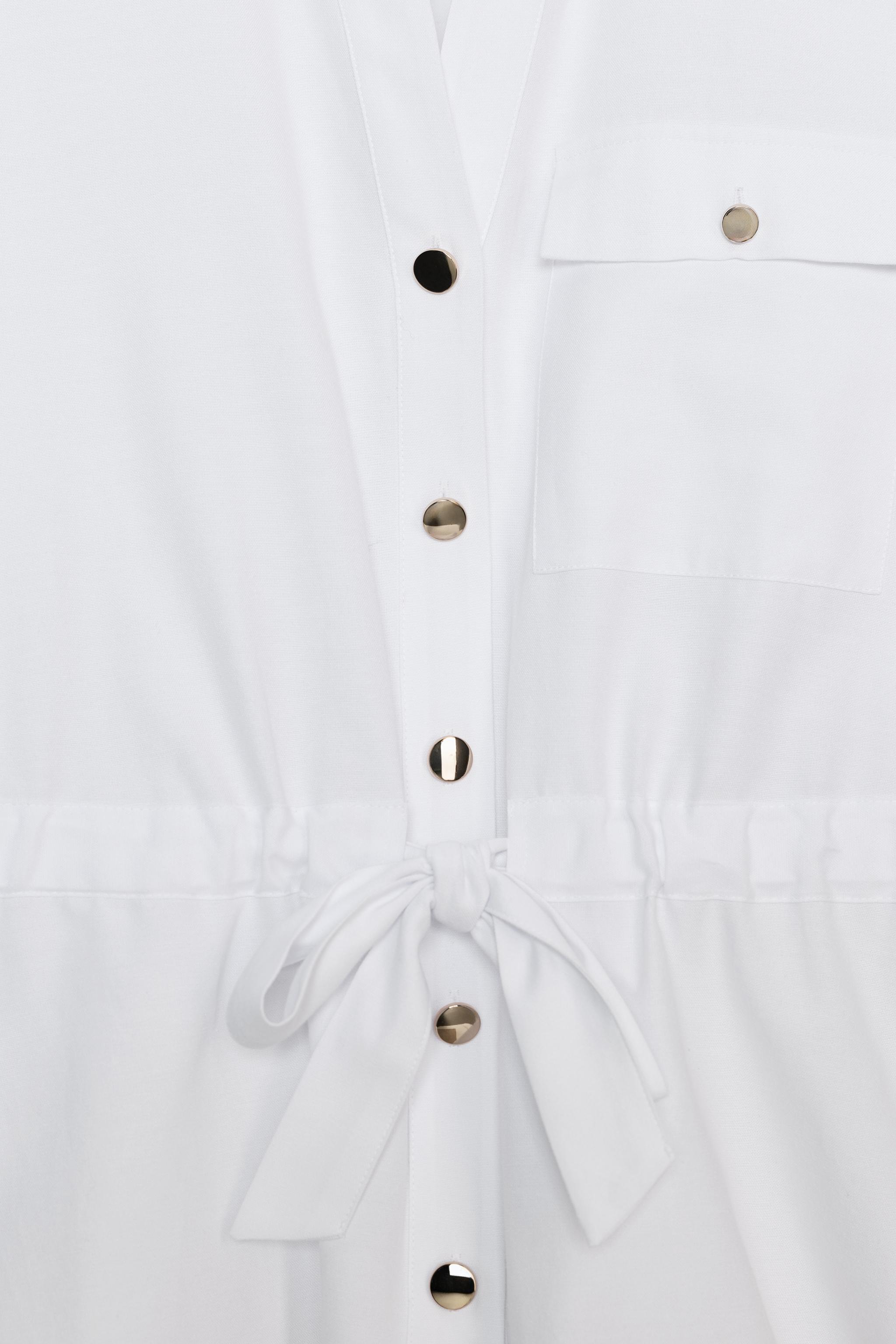 CHEMISE SAFARI EN POPELINE
