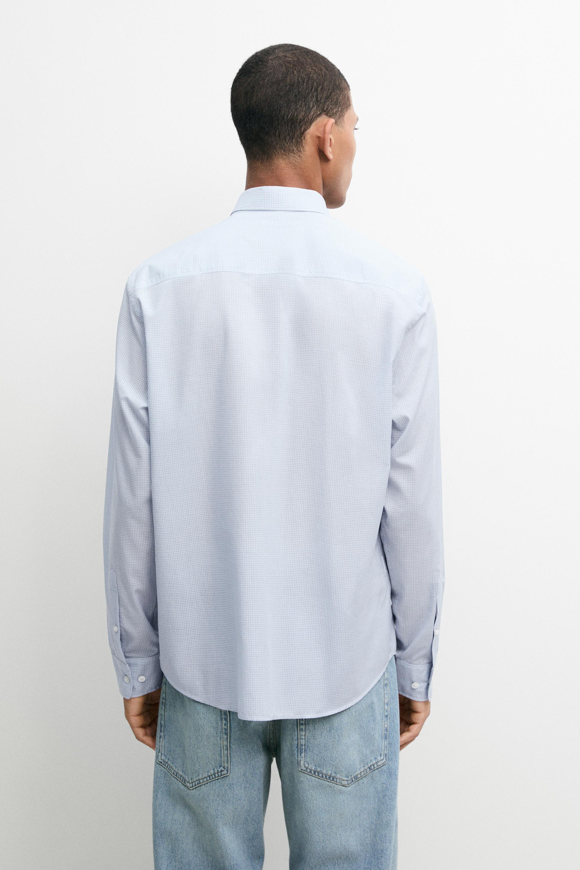 100% cotton regular fit gingham check shirt