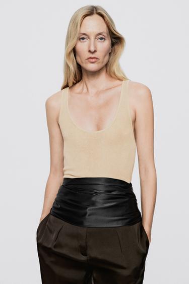 Flowing silk top - LIMITED EDITION — Sand 2