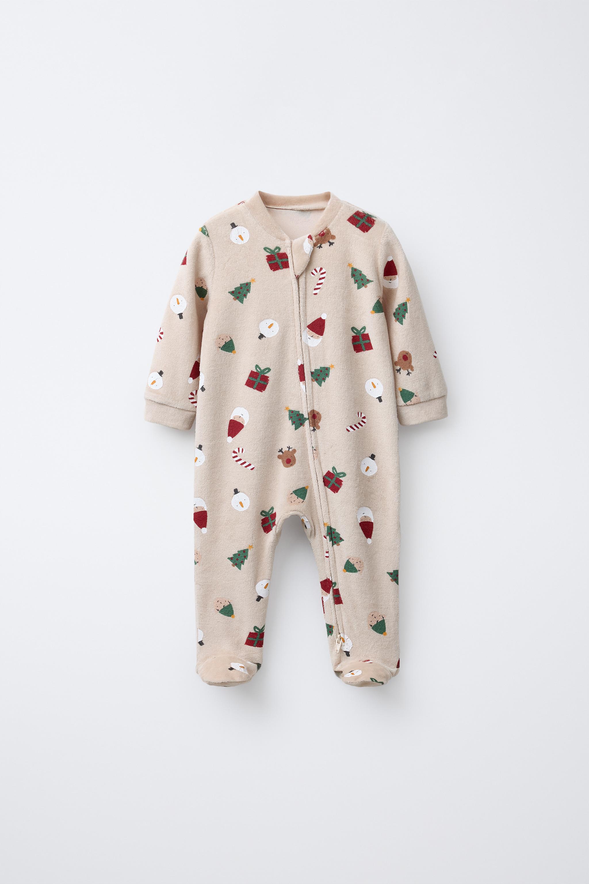 Combinaison Velour Père Noël KRU LAYETTE Pour Bébé Garçon - Taille 3-6 Mois - Occasion Très Bon état